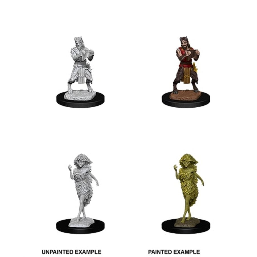 D&D Nolzurs Marvelous Unpainted Miniature Wave 11: Satyr & Dryad