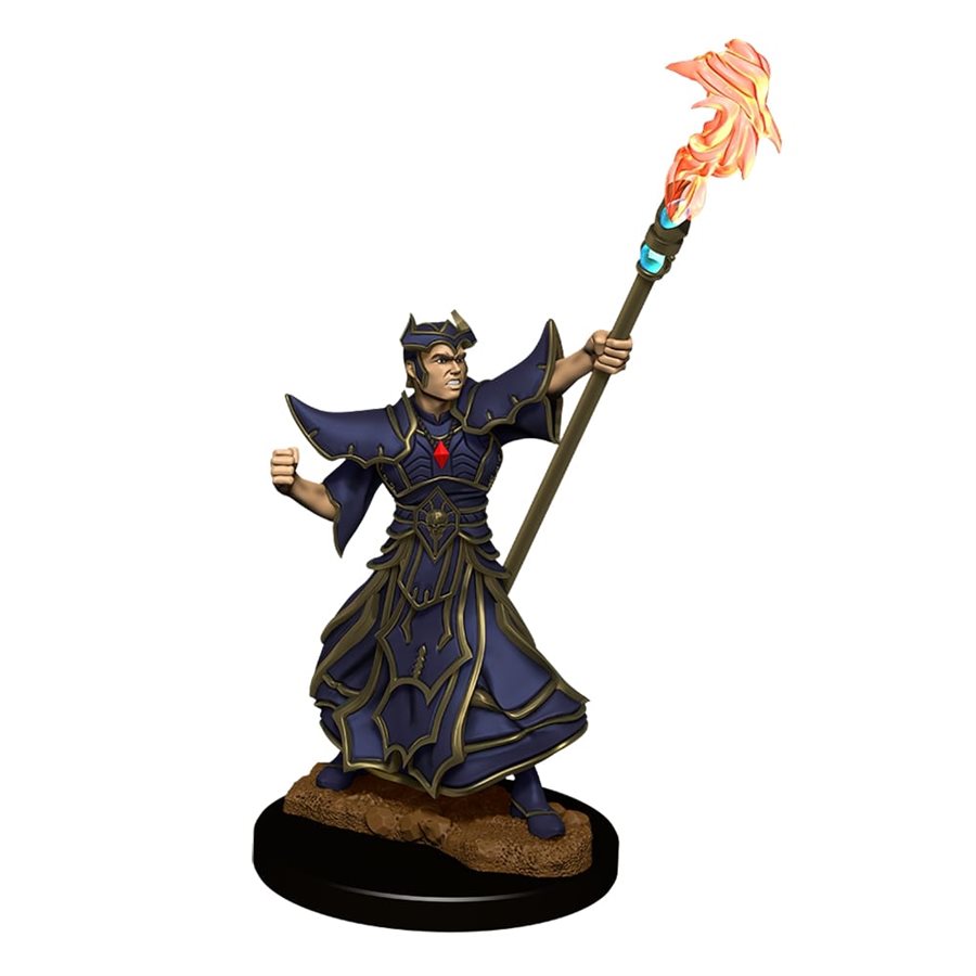 D&D Miniature: Wave 11: Male Human Sorcerer