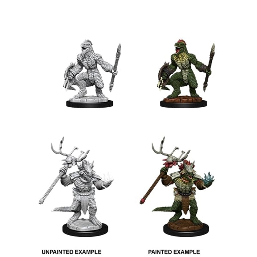 D&D Nolzur's Marvelous Miniatures: Wave 12: Lizardfolk & Lizardfolk Shaman