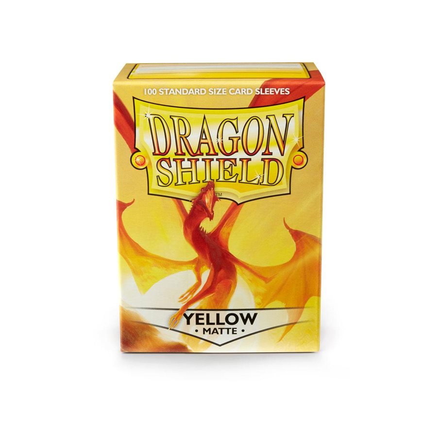 Dragon Shield Yellow Matte