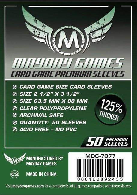 Mayday 2.5 in x 3.5 in Sleeve Premium