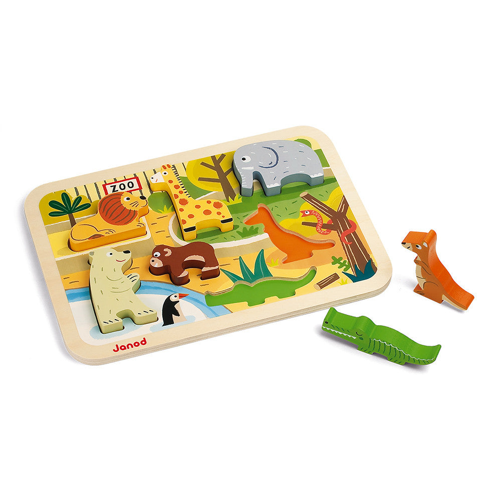 Zoo Chunky Puzzle 7pc