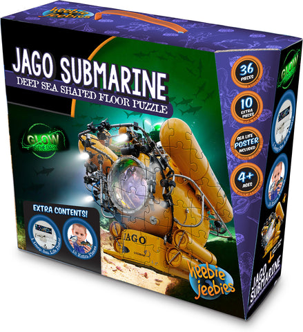 Jago Submarine Deep Sea Floor Puzzle