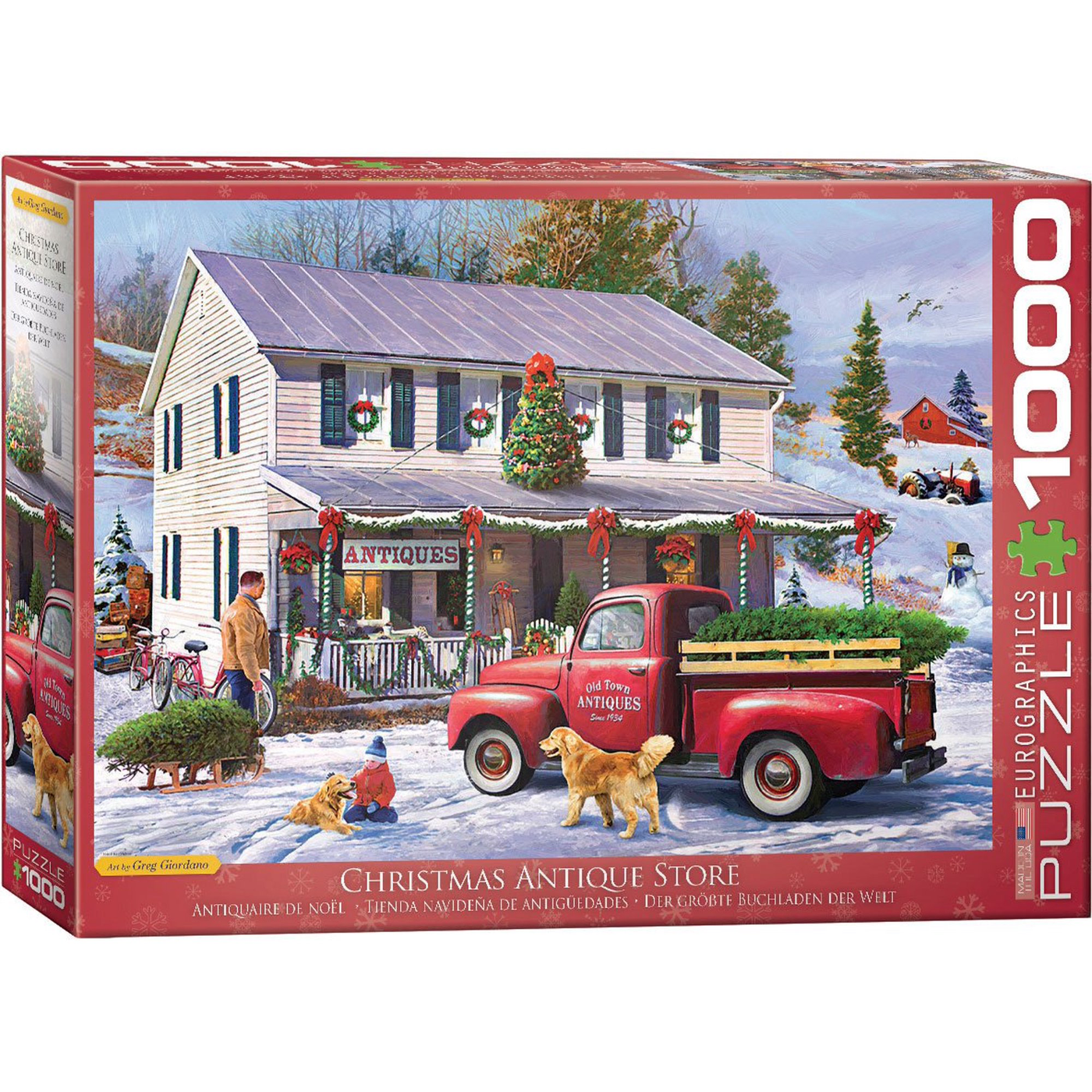 Christmas Antique Store 1000pc