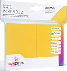 Sleeves: Gamegenic Prime Sleeves: Yellow (100)