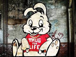 Puzzle: 1000 Urban Art Graffiti: Thug for Life