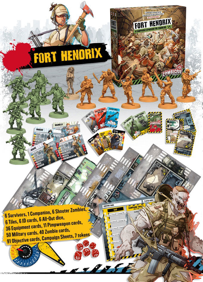 Zombicide - Fort Hendrix - Campaign Expansion