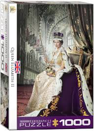 Queen Elizabeth II 1000 pc