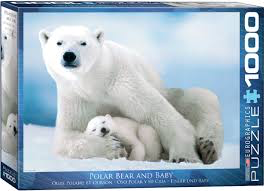 Polar Bear and Baby 1000pc