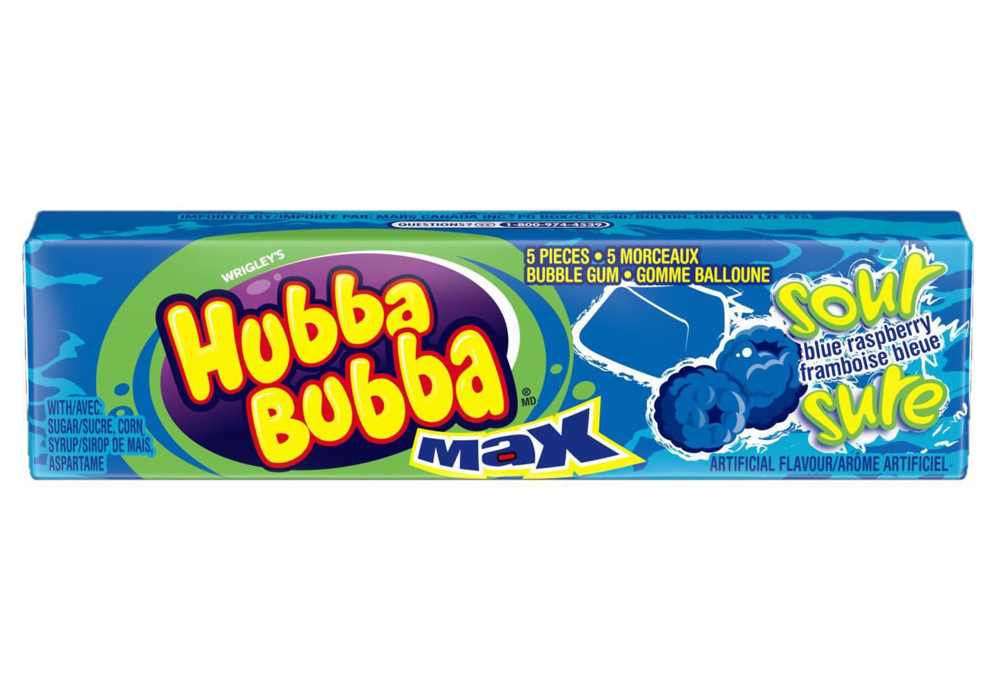 Hubba Bubba MAX - Sour Blue Rasberry
