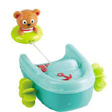 Tubing Pull Back Boat Bath Toy