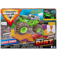 MONSTER JAM - DIRT STARTER SET - Grave Digger