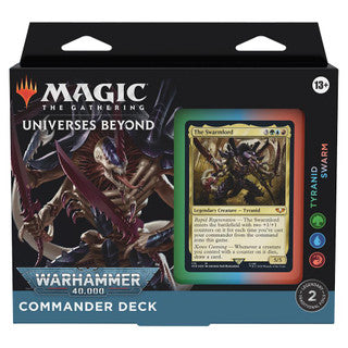 Magic the Gathering: Warhammer 40,000 Commander Deck  - Tyranid Swarm IN STORE Only