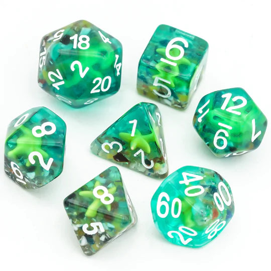 Starfish Tank RPG Dice Set