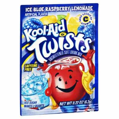 Kool-Aid Unsweetened 2QT Blue Raspberry Lemonade Mix