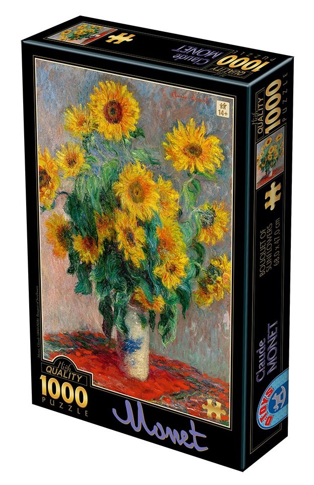 Bouquet of Sunflowers (Monet) 1000 pc