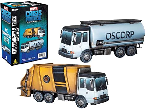 Marvel Crisis Protocol: Garbage Truck / Chem Truck Terrain Expansion