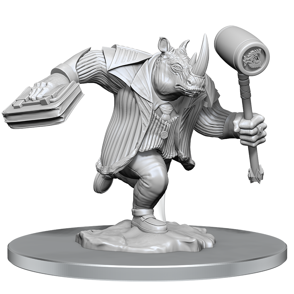 MTG Mini: Freelance Muscle and Rhox Pummeler