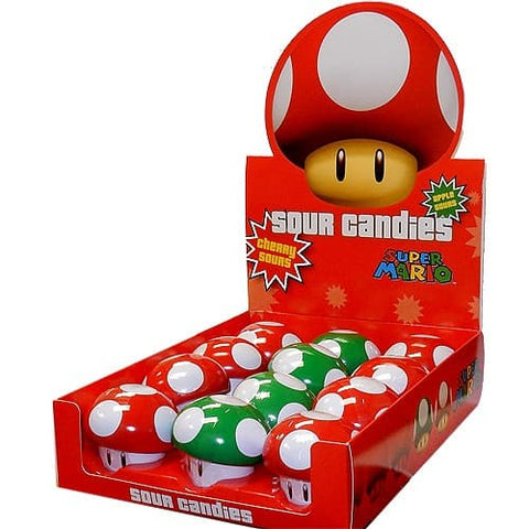 Nintendo Mushroom Sours in Retro Tin
