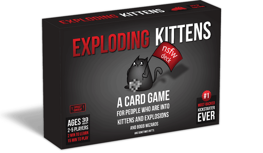 Exploding Kittens Not Safe for Work Deck (NSFW)