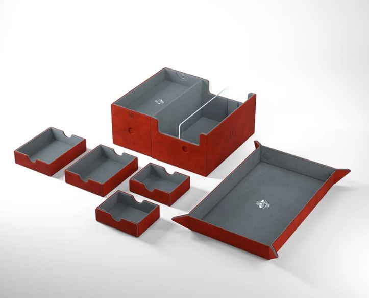 Deck Box: Games' Lair Red (600ct) *IN STORE PRICE ONLY*