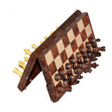 Magnetic Peachwood Chess/Checkers