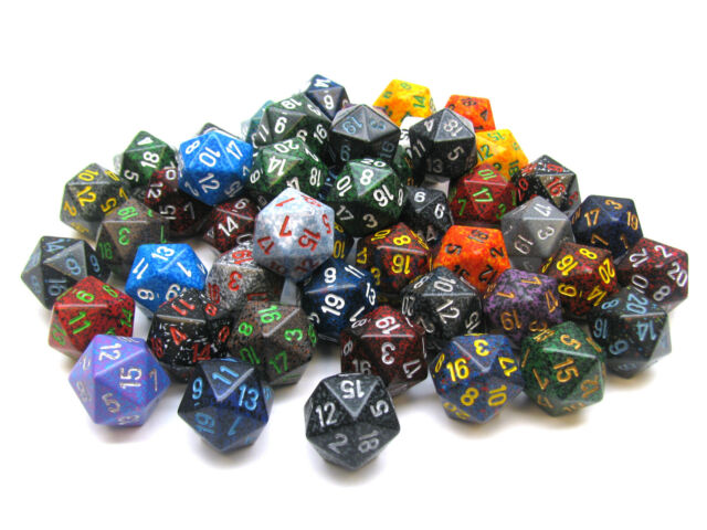 D20 Speckled