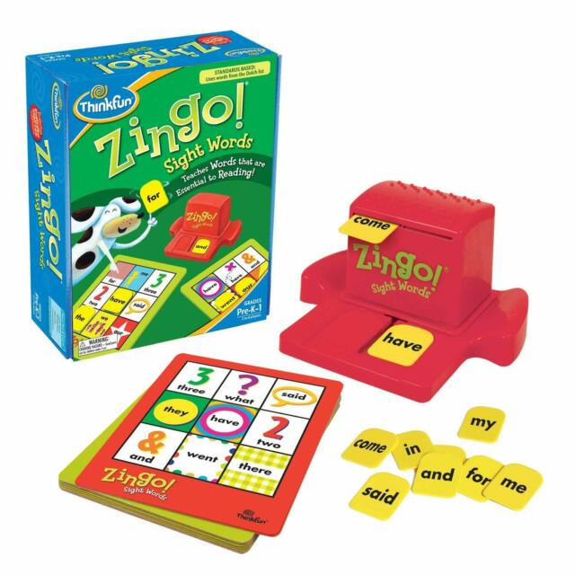Zingo! Bingo with a Zing - Sight Words  (Engl.)