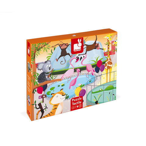 A Day at the Zoo Tactile Puzzle - 20pc Puzzle