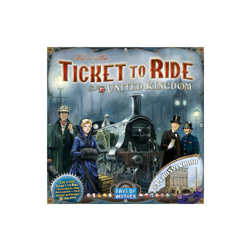 Ticket to Ride United Kingdom  + Pennsylvania