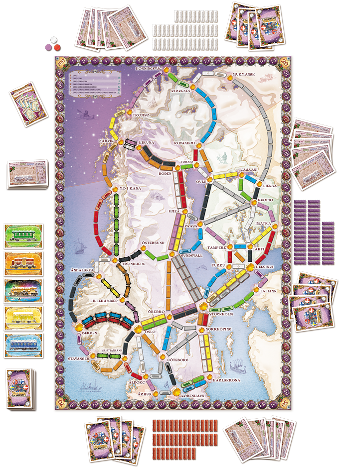 Ticket to Ride: Nordic Countries