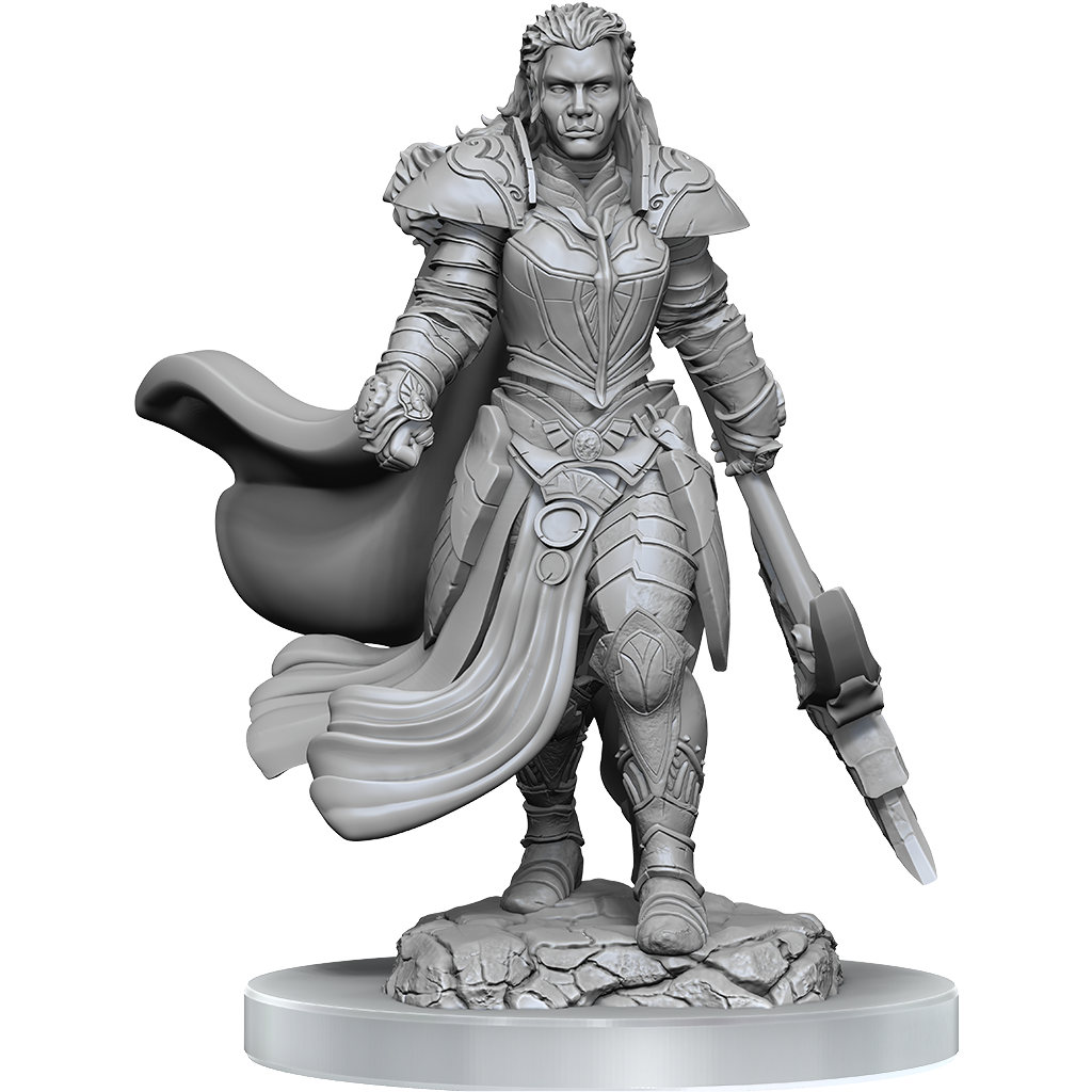 D&D Nolzur's Marvelous Miniatures: Wave 20: Orc Fighter Female
