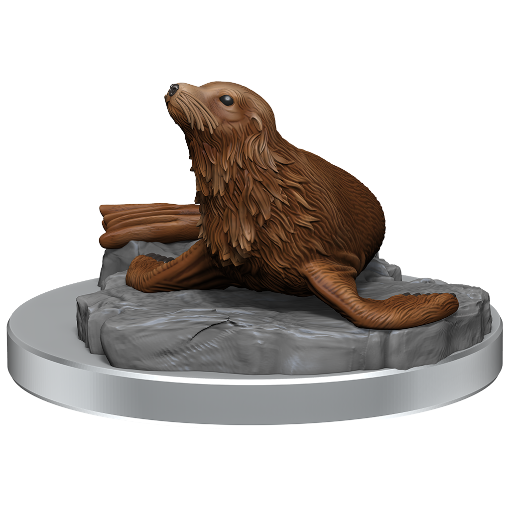 D&D Nolzur's Marvelous Miniatures: Wave 20: Locathah & Seal