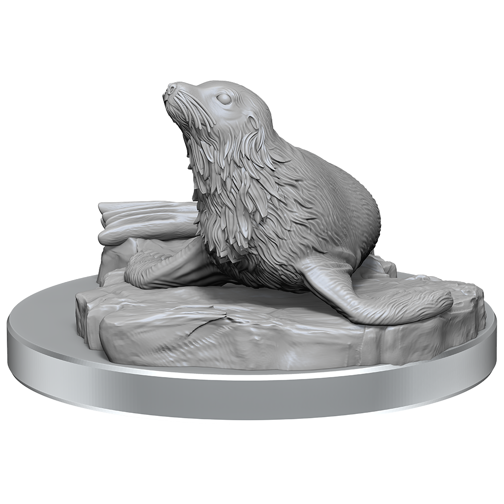 D&D Nolzur's Marvelous Miniatures: Wave 20: Locathah & Seal