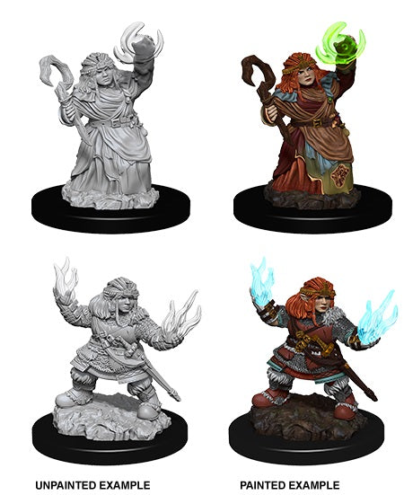 Pathfinder Battles Deep Cuts Unpainted Miniatures: Wave 7: Female Dwarf Summoner